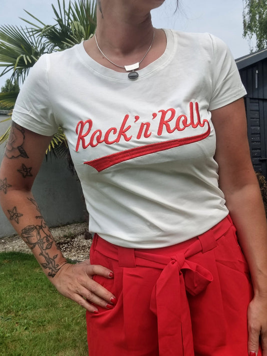 Tee-shirt Jukie Rock Rouge
